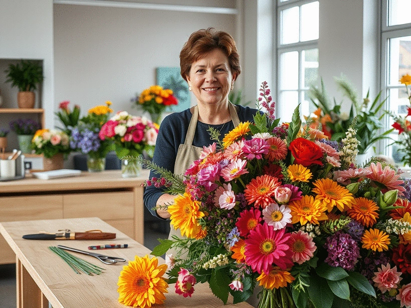 L'artisan fleuriste à Marseille aujourd'hui