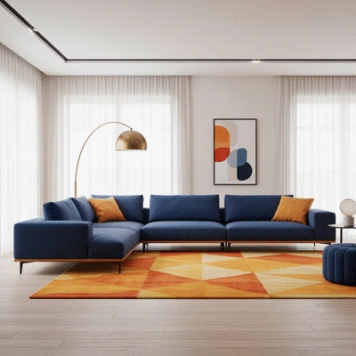 Personne sélectionnant des fleurs colorées dans une boutique de fleuriste avec des avis clients positifs