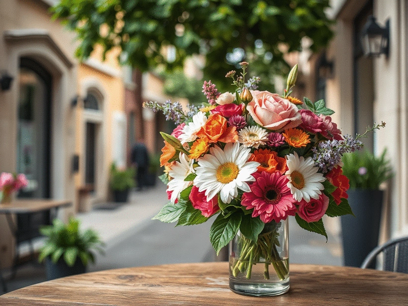 Fidéliser clients avec livraison de fleurs