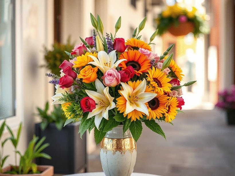 Conseils pour la livraison de fleurs